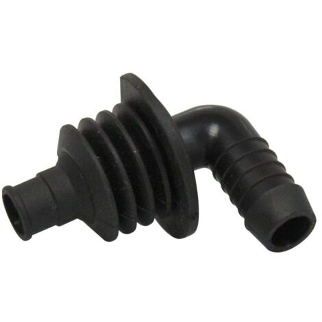 SFA – Coude d'entrée de rechange pour Sanicompact C43 – PVC résistant à la chaleur et humidité – Compatible sans adaptation – WC broyeur (1/4)