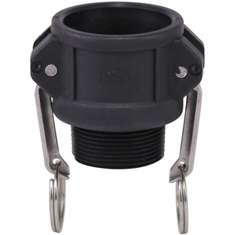 Coupleur mâle B - 3/4" (20/27) - raccord rapide à cames polypropylène - Sferaco (1/2)
