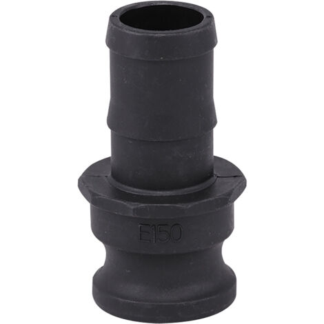Adaptateur cannelé E - raccord rapide à cames polypropylène - 3" (80/90) - Sferaco (1/2)