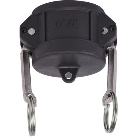 Bouchon coupleur DC - raccord rapide à cames polypropylène - 3" (80/90) - Sferaco (1/2)