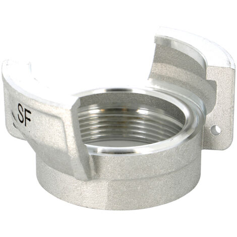 Raccord symétrique aluminium femelle 2"1/2 (66/76) sans verrou, sans joint, DN65 - SFERACO
