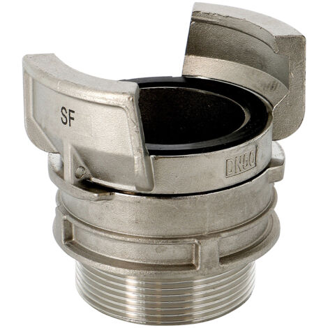 Raccord symétrique inox mâle 1" (26/34) à verrou, DN25 - SFERACO