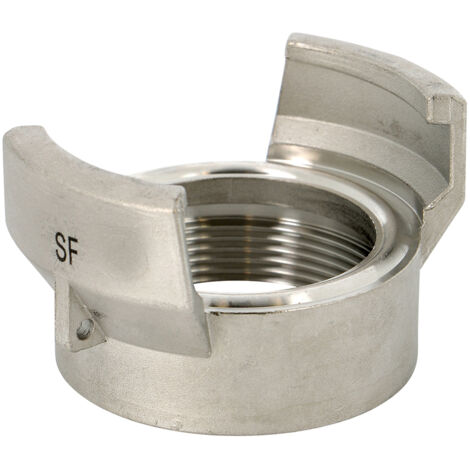 Raccord symétrique inox femelle 1/2" (15/21) sans verrou, sans joint, DN15 - SFERACO