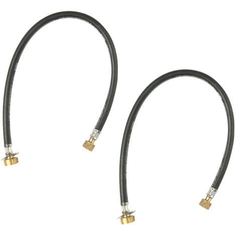 Favex – Lot de 2 lyres NF gaz haute pression Butane/Propane 70 cm – Pression 20 bars – Écrou bouteille et écrou 20x150 – Date de péremption 5 ans