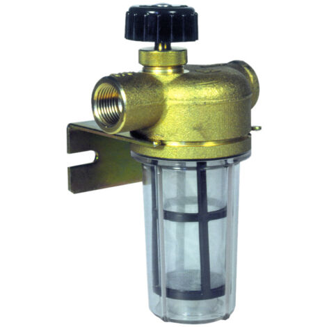 Watts – Filtre chauffage central monotube 22L0135100 – Laiton – Raccords 3/8” F – Débit 400 L/h – Température max 100°C (1/4)