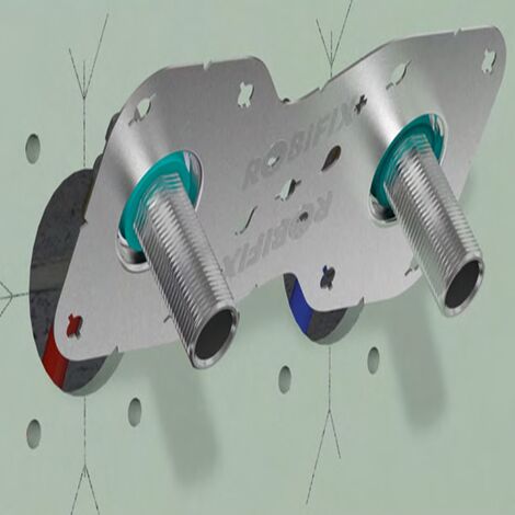 ROBIFIX + (Douche/Bain Douche) 150mm PER Ø16 - M3/4" (20/27) à Glissement