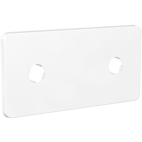 Watts – Cache de finition ABS blanc 150mm – Mâle 3/4' (20/27) – Système de clip pour montage rapide – Compatible murs non carrelés