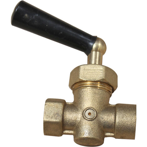 Robinet porte-manomètre à décompression - femelle femelle 1/4" (8/13) - Sferaco (1/5)