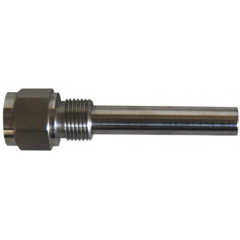 Doigt de gant inox 1/2" (15/21) - Longueur 110 mm - Plongeur 100 mm - Sferaco
