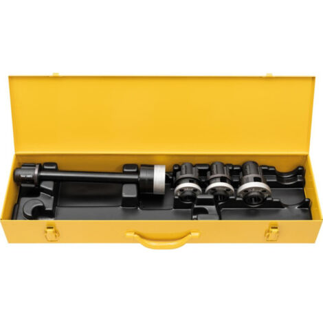 Coffret de set de tête de filetage à droite Ø 3/8" (12/17) - 1/2" (15/21) - 3/4" (20/27) - Rems