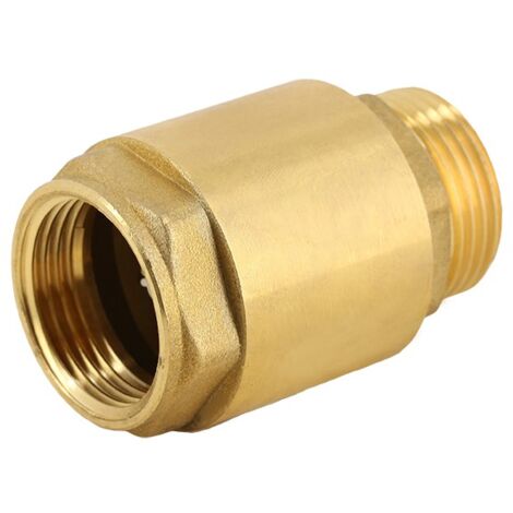 Clapet de retenue toutes positions Laiton PN25 Femelle / Mâle Ø3/4" (20/27) - Sferaco