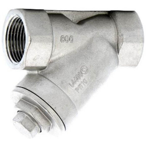Filtre en Y à tamis taraudé Inox PN16 FF 3/4" (20/27) - Sferaco (1/2)