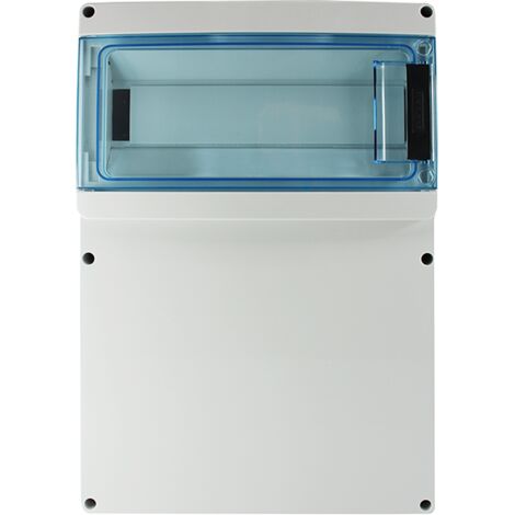Eur Ohm – Coffret électrique nu 14 modules 440x305x120 – Protection IP65 – Résistance IK07 pour installations extérieures autour des piscines (1/2)