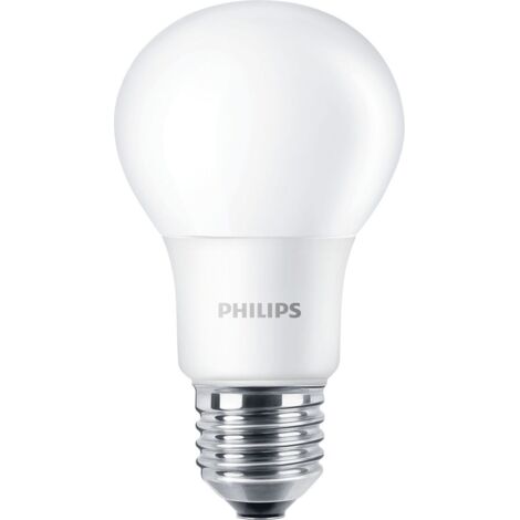 Ampoule LED 7.5W ronde A60 dépolie naturel 4000K 806lm culot E27 230V non-dimmable CorePro LEDbulb (1/5)
