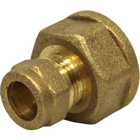 Raccord bicône droit Femelle 3/4"" (20/27) - Cuivre Ø12 (1/5)