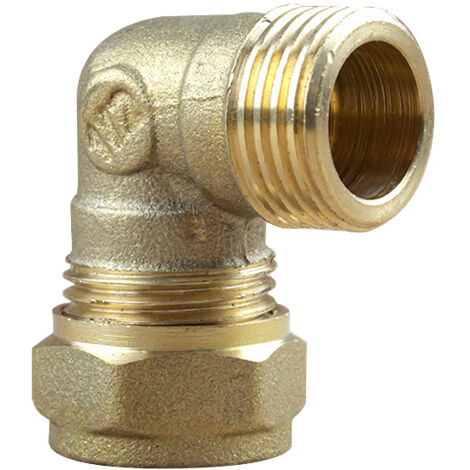 Coude bicone 1/2" (15/21) Mâle - Cuivre Ø12 - Arcanaute (1/4)