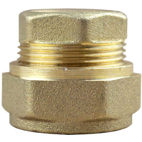 Arcanaute – Bouchon bicone en cuivre Ø22 – Raccord bicônique avec bague laiton – Pour tubes en cuivre – Étanchéité renforcée