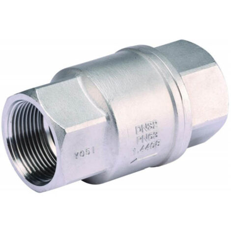 Clapet de retenue toutes positions Inox PN63 FF 1/4" (8/13) - Sferaco