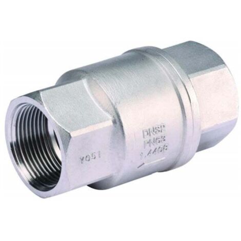 Clapet de retenue toutes positions Inox PN63 FF 1/2" (15/21) - Sferaco