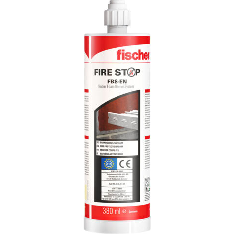 Mousse et brique coupe-feu à utiliser en combinaison ou individuellement - bi-composant FBS - Fischer