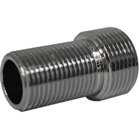 Anquier – Lot de 2 rallonges M1/2' (15/21) – M3/4' (20/27) broché – Raccords de plomberie pour installations sécurisées