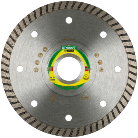 Disque diamanté Ø125mm DT 900 FT carrelage - Klingspor 325393 (1/4)