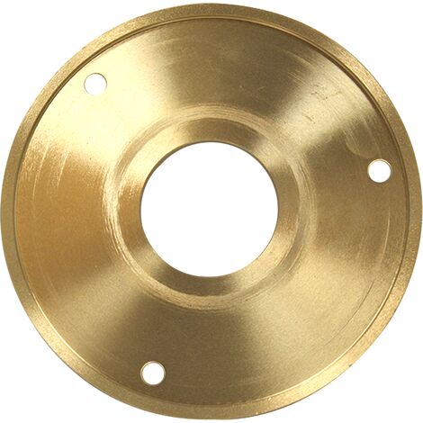 Applique laiton pour robinet (non inclus) de jardin APLIC'EASY - tube cuivre Ø14 Femelle ou Ø16 Mâle - Anquier