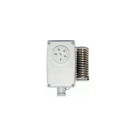 Thermador – Thermostat étanche IP54 – Plage de réglage -5°C à +35°C – Protection contre l'eau et la poussière – Pour environnements humides