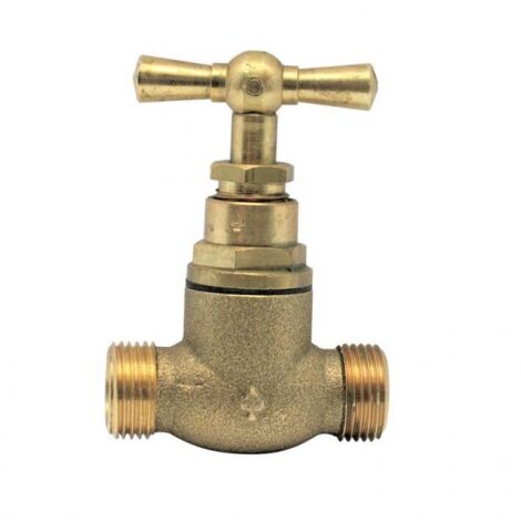 Robinet d’arrêt sans épaulement avec purge - mâle / mâle 1/2" (15/21) - WATTS