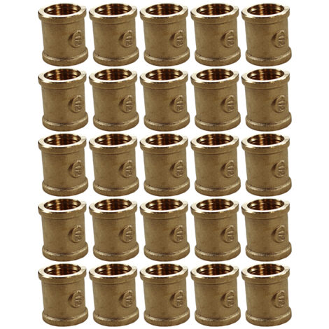 Lot de 25 Manchons Femelle Femelle "Série Forte" Égal 1/2" (15/21) - Arcanaute (1/3)
