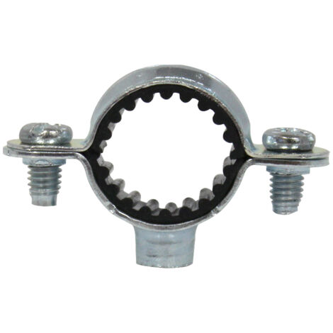 RAM - Collier métallique simple isophonique Ø16mm 10 pcs - 52016