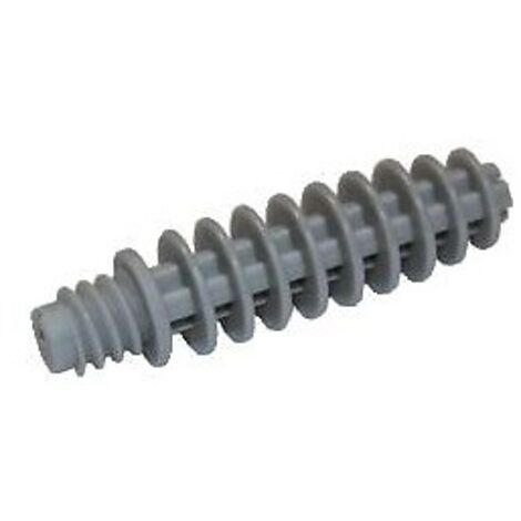 Ram 59212 - 100 x Pattes à vis plastiques Ø8mm - pour collier Ramtub - Gris