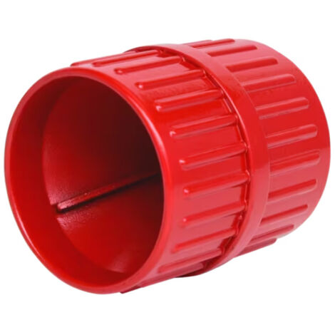 Ks Tools – Ebavureur métal pour tubes en cuivre et acier – Finition précise avec 3 lames affûtées – Diamètre 3-42mm – Outil professionnel