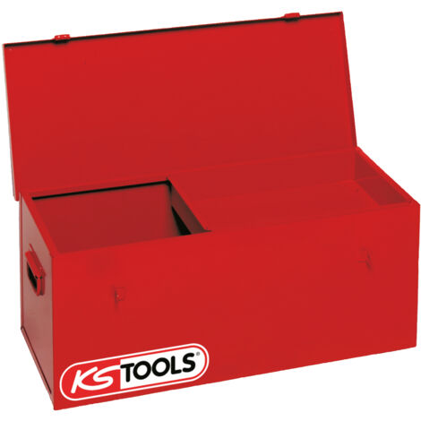 KS Tools - Coffre de chantier avec plateau- 1000 x 480 x 365 mm - 999.0195