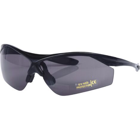 Lunettes de protection à teinte noire, protection renforcée (1/4)