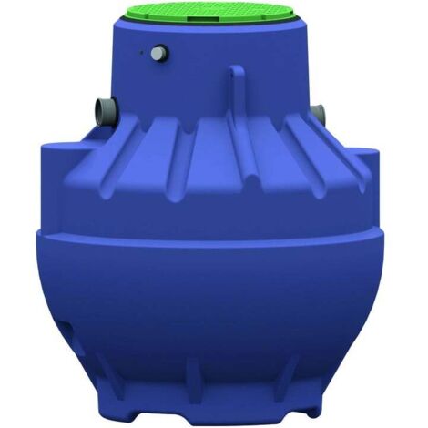 SFA – Séparateur de graisse à enterrer – Polyéthylène recyclable – Entrées et sorties en PV DN110 – Joint d’étanchéité avec couvercle piéton (1/4)