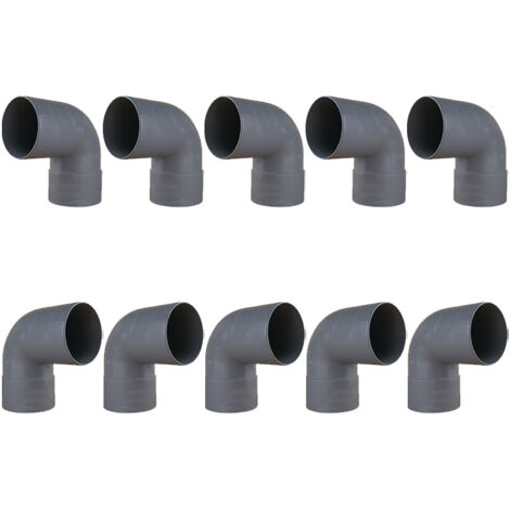 10 raccords PVC 87°30 Mâle/Femelle Ø100 - First Plast (1/5)
