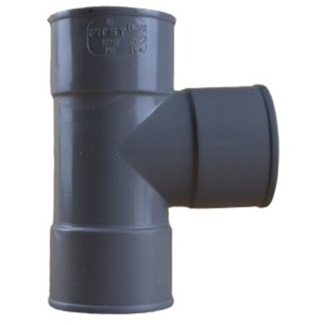 Culotte PVC 87°30 Femelle Femelle Ø40 - First Plast (1/5)