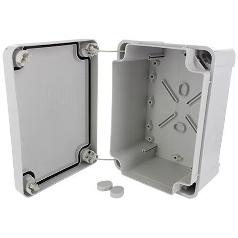Boîte dérivation membrane IP66 85x85mm Profondeur 50mm gris