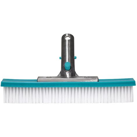 Bayrol – Brosse pour paroi murale de piscine 25 cm – Aluminium renforcé – Poils en polypropylène résistants – Compatible avec manches télescopiques (1/4)
