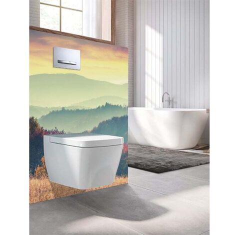 Panneau mural Decofast - Autour du Monde - pour habillage Bâti-support - 1500 x 1200 x 3 mm - Automne - Lazer (1/2)