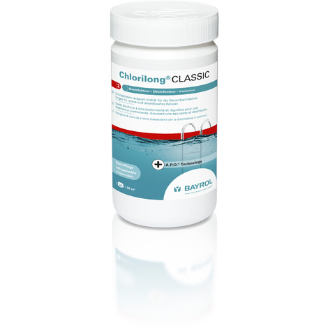 Chlorilong CLASSIC 1.25kg traitement chlore piscine - BAYROL