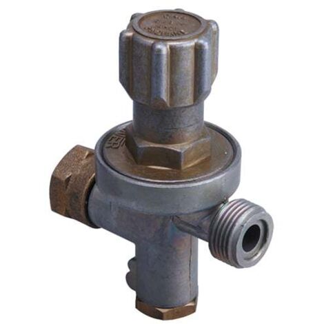 Détendeur réglable propane haute pression 40kg/h - 0 à 3 bar - entrée M20x150 - sortie M20x150 - Gurtner