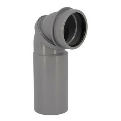 Regiplast – Raccord d'évacuation orientable PVC Ø100 mm L300 mm – Installation flexible pour bâti-support – Évacuation efficace des eaux usées