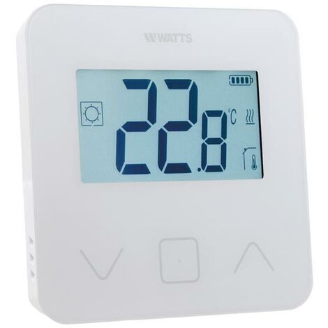Wireless digital room thermostat BT-D03-RF (black)