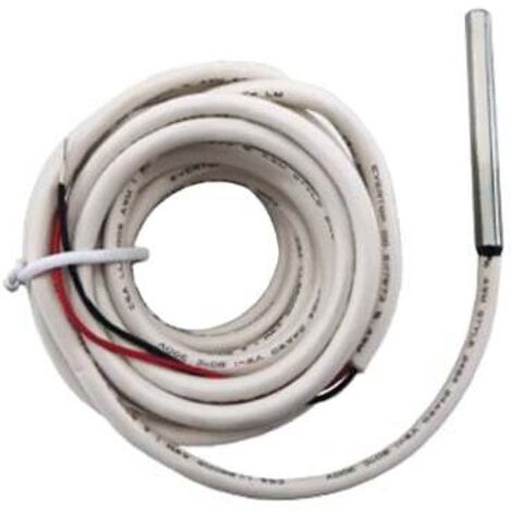 Watts – Sonde de température d'eau pour tuyauteries – Compatible Climatic Control H&C – Longueur 3 m – Température 0°C à 100°C