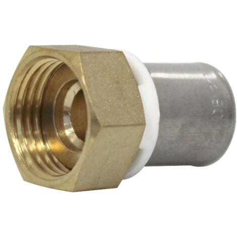 Raccord PER à sertir Ø16x1,5 - Femelle écrou Libre 1/2" (15/21) - IBP Bänninger