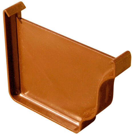 First Plast – Raccord pour gouttière PVC BEST – Effet cuivre – Finition soignée pour profilés et naissances – Pour chantiers humides