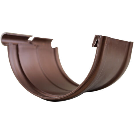 Jonction longue BI-SYSTEM PVC 25 demi-ronde - Aspect cuivre - First Plast