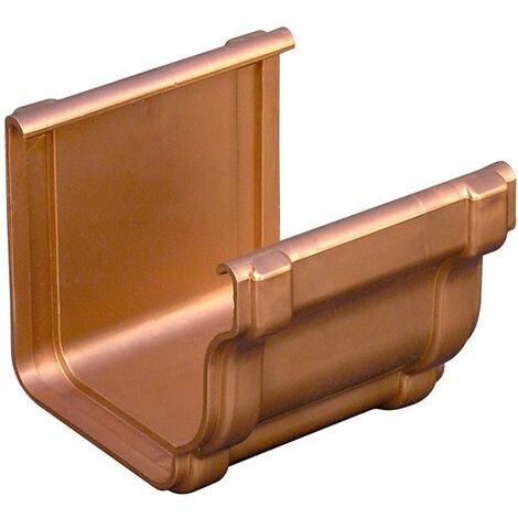 Jonction longue BI-SYSTEM PVC BEST carrée - effet cuivre - First Plast